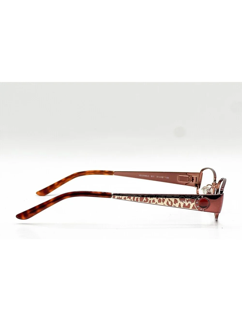 Vogue VO 3745-B 811 Dark Brown Authentic Eyeglass Frames 51-16